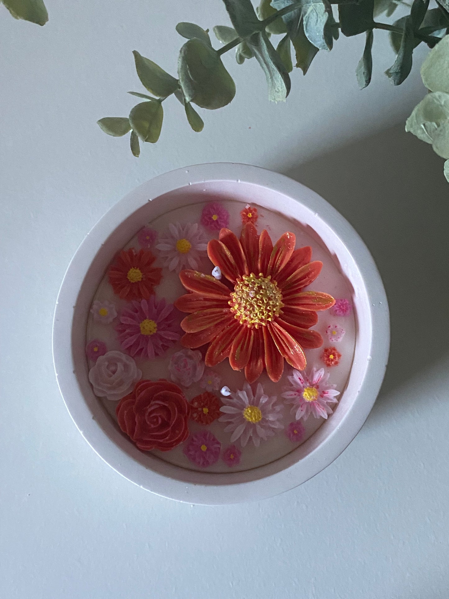Floral Candle